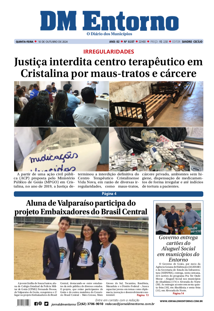 Capa da edição